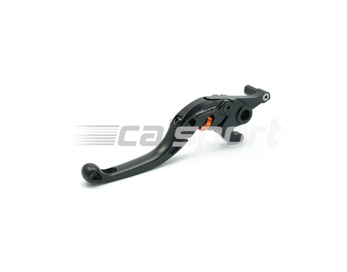 4274-993005 - MG Biketec ClubSport Left Brake Lever, short - black with Orange adjuster
