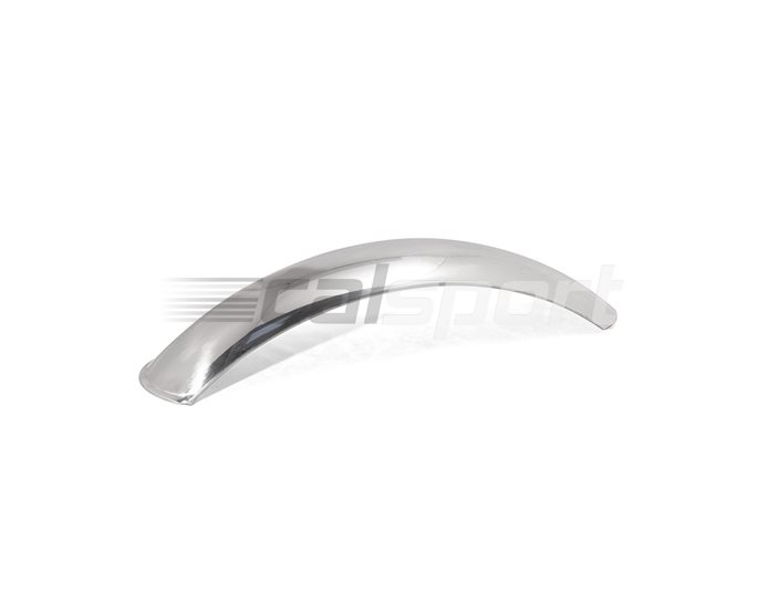 506A05018 - LSL aluminium front mudguard, 500mm long, 18 inch wheel fitment - polished