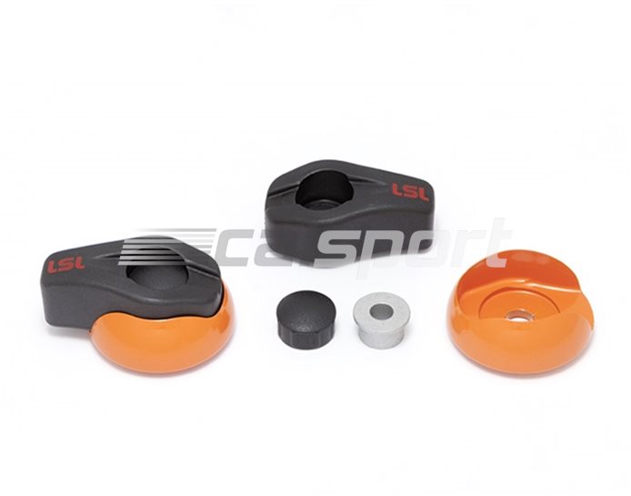 550-002OR - LSL Crash Pads - PU Insert With Orange Surround (LSL Mount Kit Required)