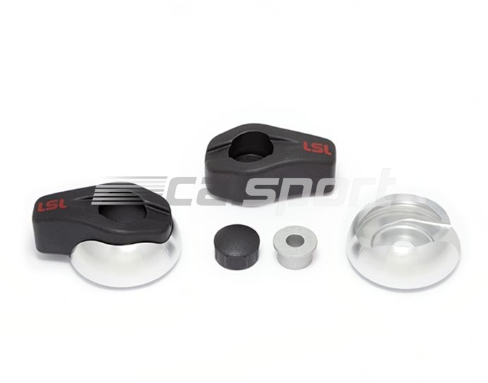 550-002SI - LSL Crash Pads - PU Insert With Silver Surround (LSL Mount Kit Required)