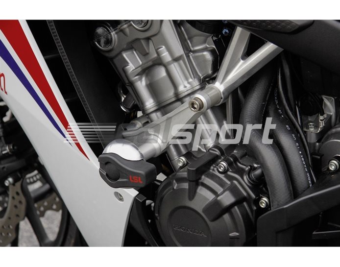 LSL Crash Pad Mount Kit, engine bolt adapter plate - (Left & Right Fairing Must Be Modified/Cut)