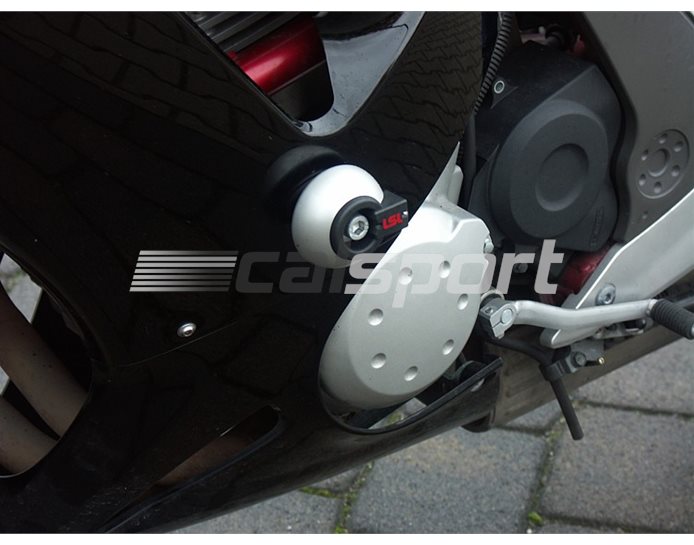 LSL Crash Pad Mount Kit, engine bolt adapter plate - (ER-6F Only - Left & Right Fairing Must Be Modified/Cut)