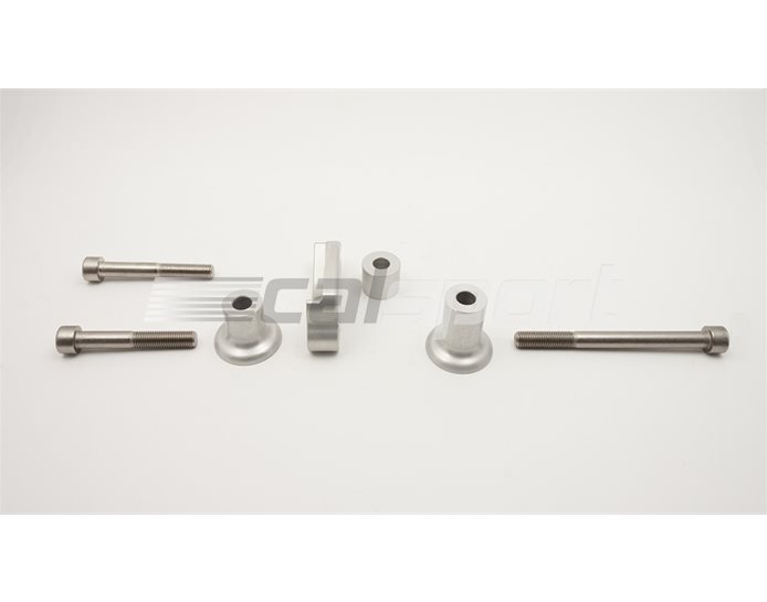LSL Crash Pad Mount Kit, engine bolt adapter plate - (Does Not Require Fairings To Be Modified)