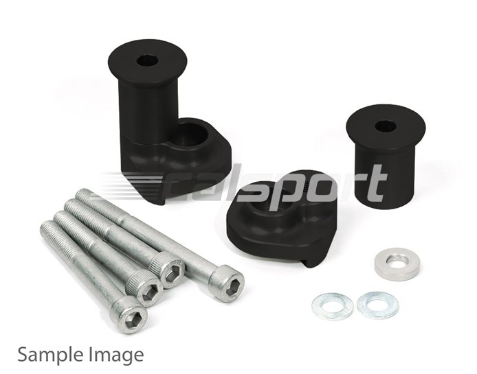 550T018SW - LSL Crash Pad Mount Kit, engine bolt adapter plate - (Left & Right Fairings Must Be Modified/Cut - RS Model Only)
