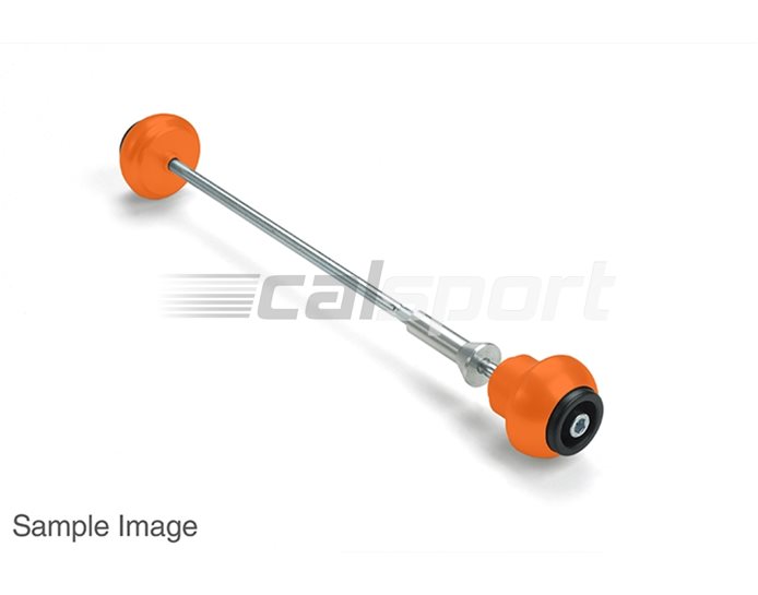 555A019OR - LSL Classic Front Axle  Protector, Orange (other colours available) - Showa Fork Only