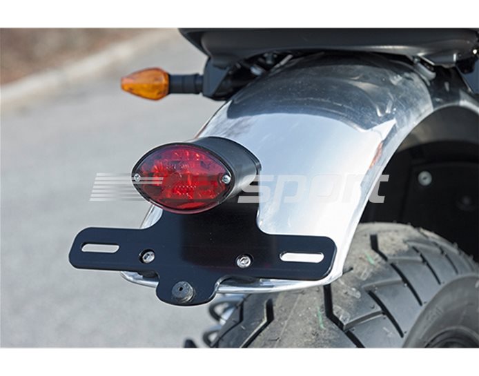 LSL Clubman Universal Rear Light With Number Plate Hanger