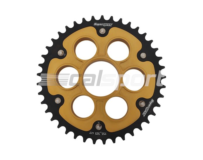 Supersprox Stealth Sprocket, Anodised Alloy,  Centre, 41 teeth