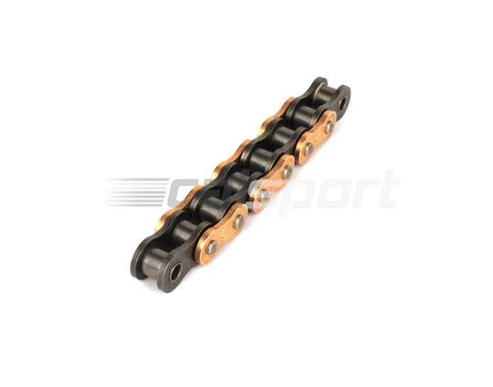 AFAM Premium MX Racing, 420, Gold -  108 links (orig len) for sprockets 12/46 13/46, other lengths available