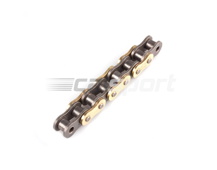 AFAM Premium Reinforced, 420, Gold, inc Grom ABS -  106 links (orig len) for sprockets 13/34-35 14/34 15/34, other lengths available