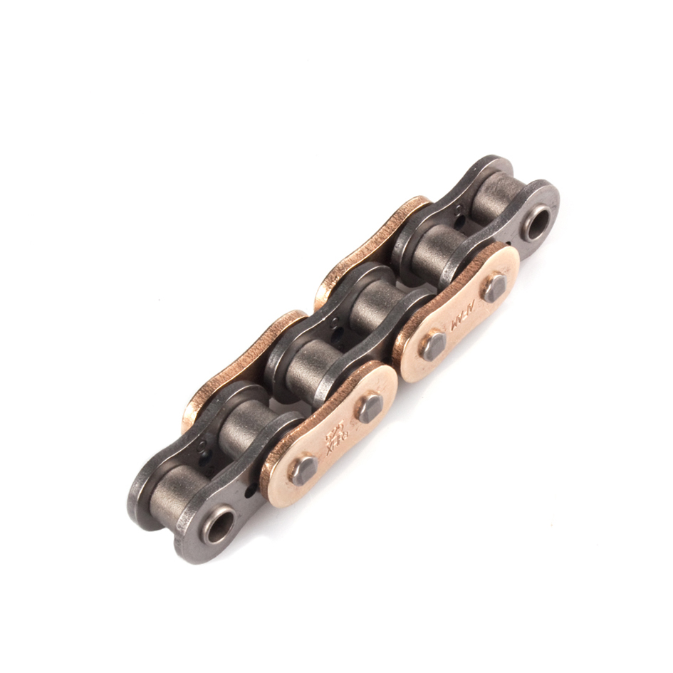 AFAM Premium XS-ring Hyper reinforced Gold chain, 525 pitch, 118