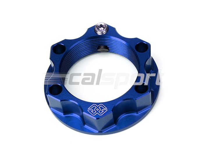 ACMA-22-10-BL - Gilles Anodised Alloy Locking Top Yoke Nut - Blue (Other Colours Available)