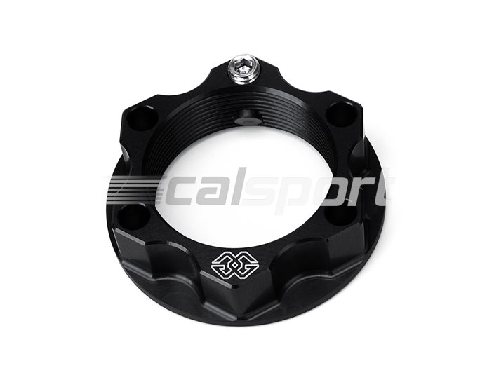 ACMA-24-10-B - Gilles Anodised Alloy Locking Top Yoke Nut - Black (Other Colours Available)