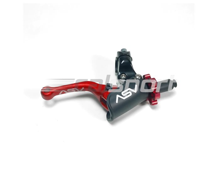 BDC605PX-R - ASV C6 Forged MX Unbreakable Drum Brake Lever inc Pro Perch, Red  -  This is a shorter length lever