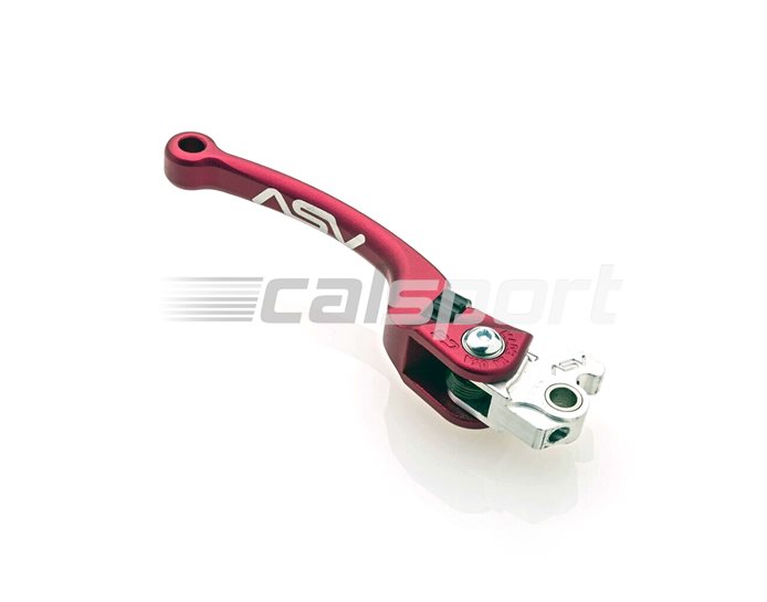 BQC6A2-R - ASV C6 Forged MX Unbreakable Brake Lever, Red
