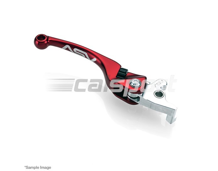 ASV F4 Forged MX Unbreakable Brake Lever, Red - Brembo