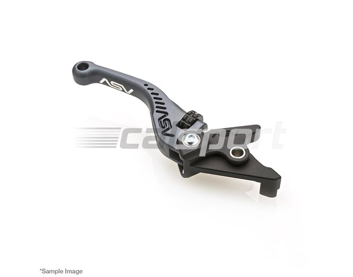BRC560-SGY - ASV C5 Brake Lever, Short , Grey Satin Textured Finish, other colours available - Brembo pre RCS-19