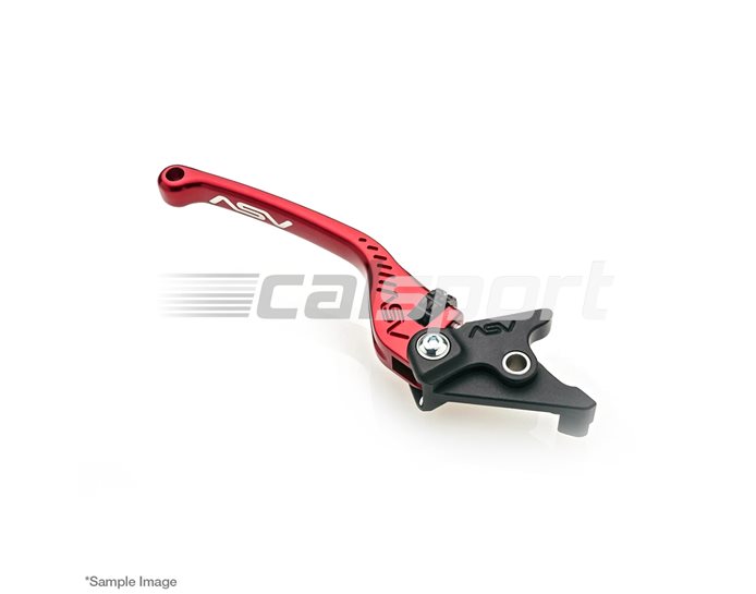BRF370-R - ASV F3 Brake Lever , Regular Length, Red Gloss Finish, other colours available - nonadjustable stock lever