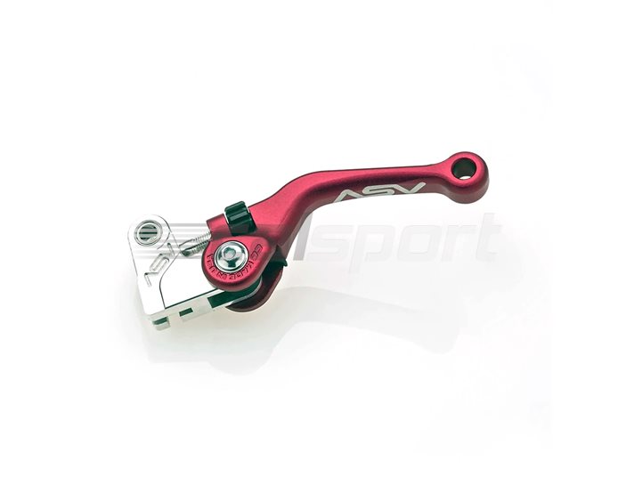 ASV C6 Forged Short Clutch Lever, Red - Brembo