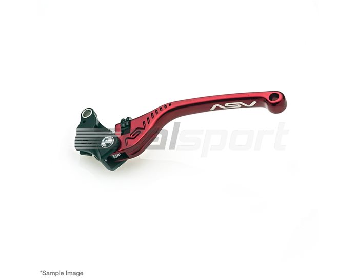 CRF343-R - ASV F3 Clutch Lever , Regular Length, Red Gloss Finish (other colours available)