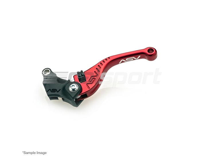 CRF341-SR - ASV F3 Clutch Lever, Short, Red Gloss Finish (other colours available)