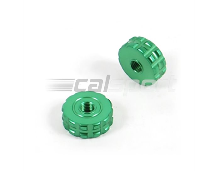 WSR01-GR - ASV Thumb Wheel Adjuster Roller - Pair, Green  - Magura