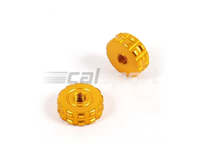 WSR02-G - ASV Thumb Wheel Adjuster Roller  -  Pair, Gold