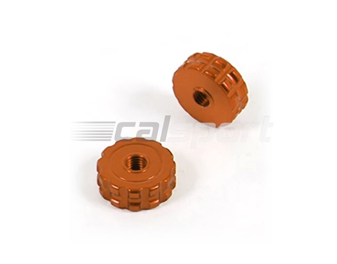 WSR01-O - ASV Thumb Wheel Adjuster Roller - Pair, Orange