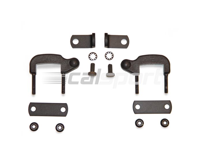 National Cycle Non-Tubular Bar Screen Mounting Kit - 047A - Mounts Street Shield and DX Deflector and DX and Plexistar 2 Screens