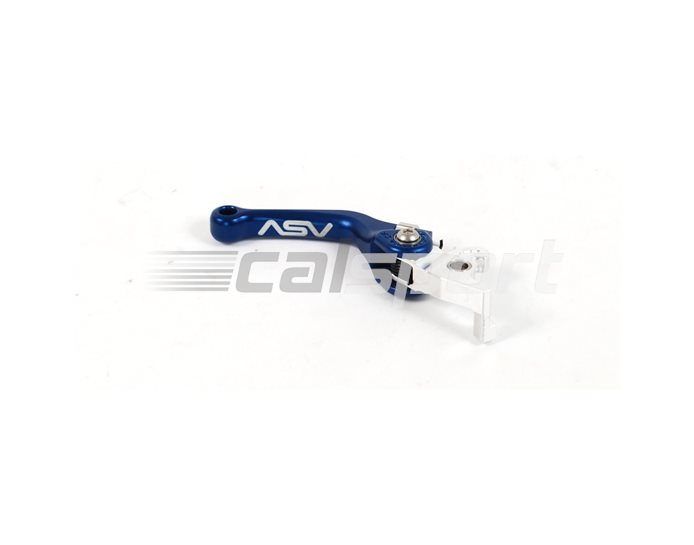 ASV C6 Forged MX Unbreakable Brake Lever, Blue  -  This is a shorter length lever