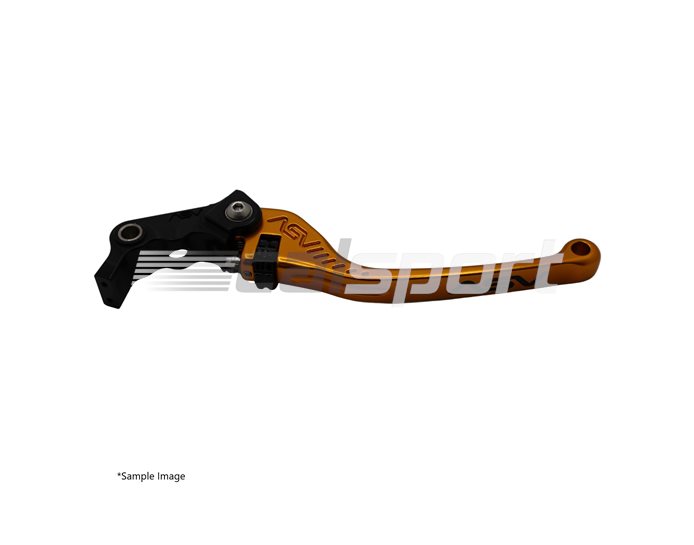 ASV F3 Brake Lever , Regular Length, Gold Gloss Finish, other colours available - adjustable stock lever