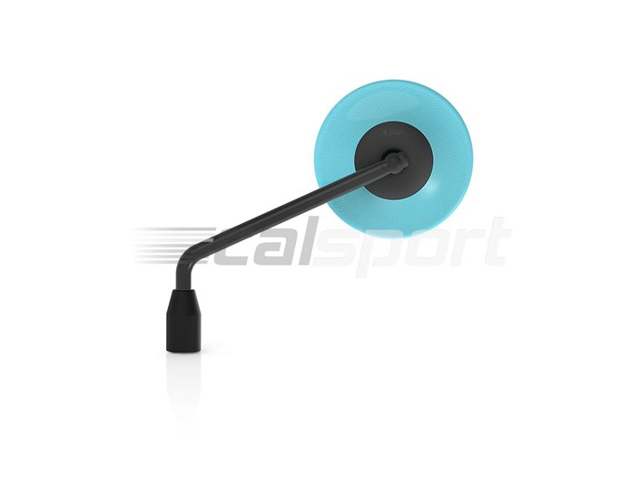e-Pop mirror, Cyan - single mirror, fits left or right. BS811B adapter required