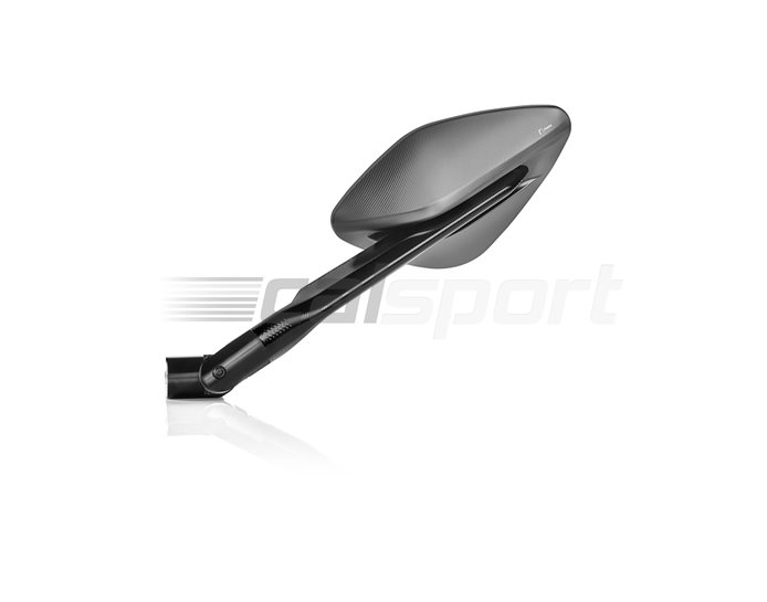 BS322D - Rizoma Namic Mirror, Grey, other colours available - Sold individually. Fairing mirror adapter BS817B required.