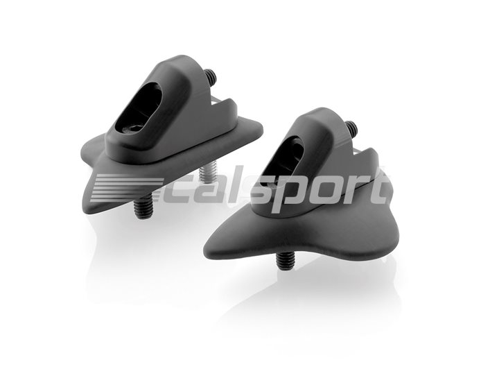 Rizoma fairing mirror adapter, Black - 1 required per mirror, fits either side.