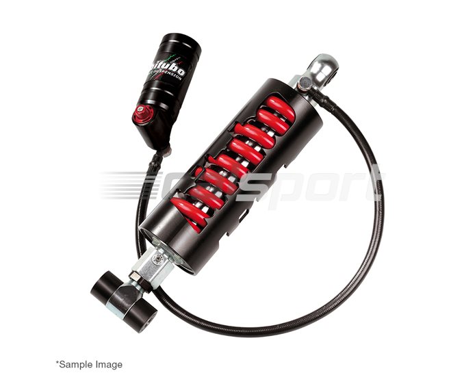 Bitubo Twin Shocks, 4-way Adjustable - Red Spring [530 inc ABS / SP / SP ABS]