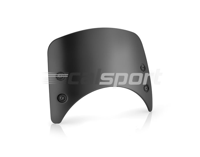Rizoma Low Headlight fairing (Aluminium), Black