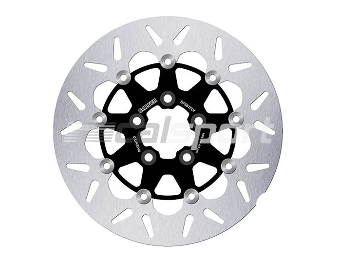 Galfer Floating Round Disc Rear - inc Cast Wheel