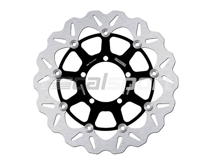 Galfer Floating Wave Aluminium Centre L/R Disc Front - only STREET TRIPLE