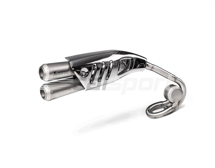 S-H125R3-FFT - Akrapovic Full System (Titanium Sleeved Stainless Exhaust &Header) - Race