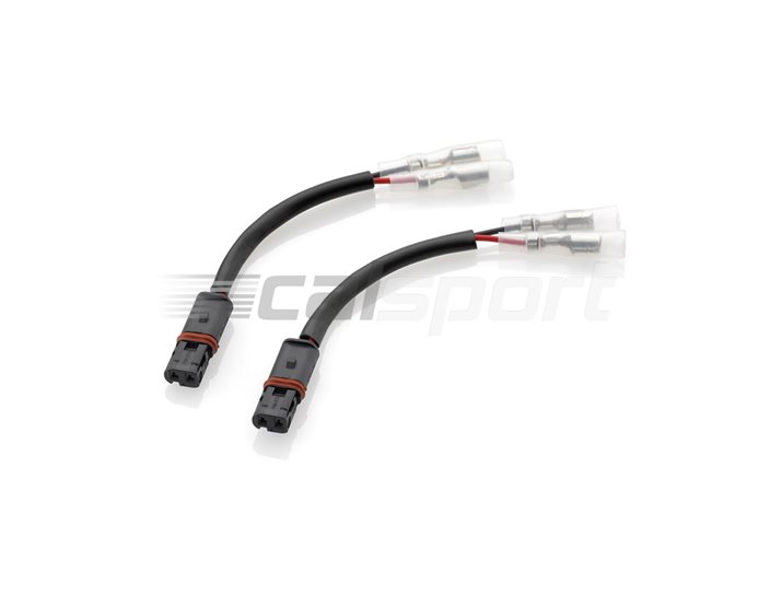 Close up view of a Rizoma indicator cable kit from the Rizoma Indicators product category. 