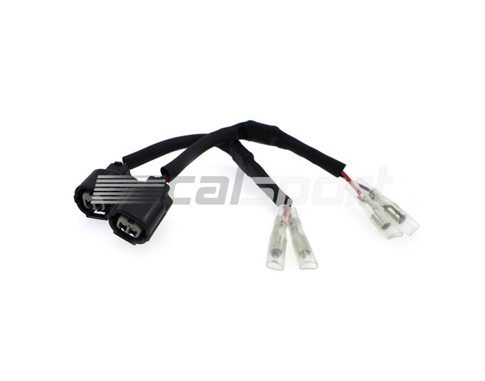 Rizoma Front Indicator Cable Kit - also fits Veloce L Mirror, for bikes originally fitted with LED indcators