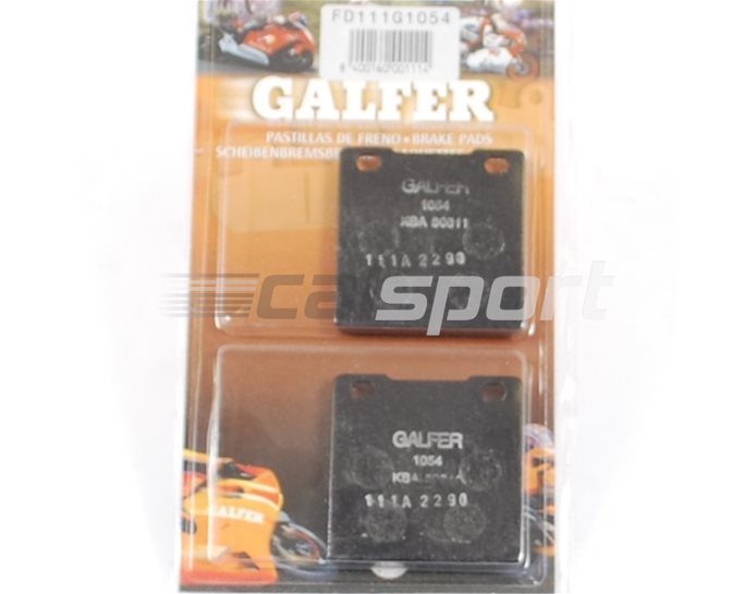 FD111-G1054 - Galfer Brake Pads, Rear, Semi Metal - F,FJ
