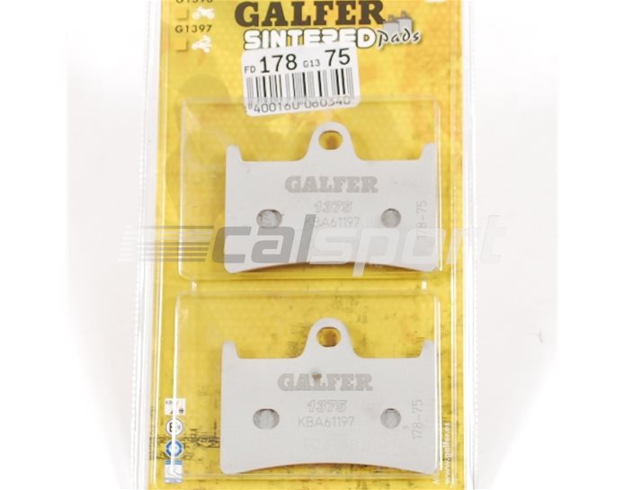 FD178-G1375 - Galfer Brake Pads, Front, Sinter Sport - inc SP,Tourer