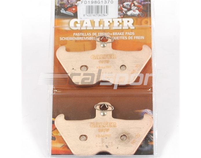 FD198-G1370 - Galfer Brake Pads, Front, Sinter Street - only ABS