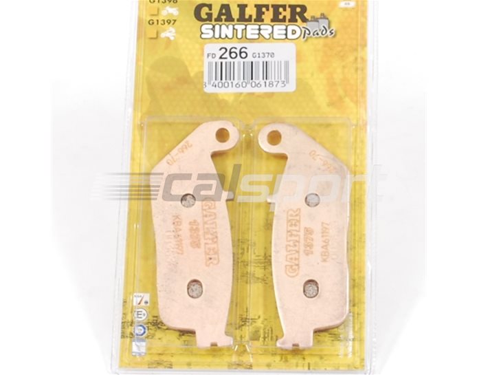 FD266-G1370 - Galfer Brake Pads, Front, Sinter Street - only ABS