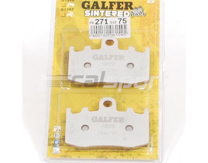 FD271-G1375 - Galfer Brake Pads, Front, Sinter Sport - only LEFT