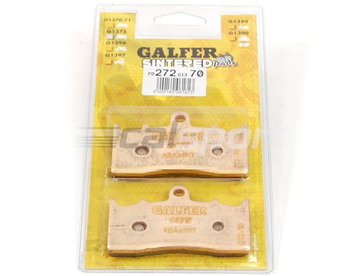 FD272-G1370 - Galfer Brake Pads, Front, Sinter Street - inc ,ROADSTER