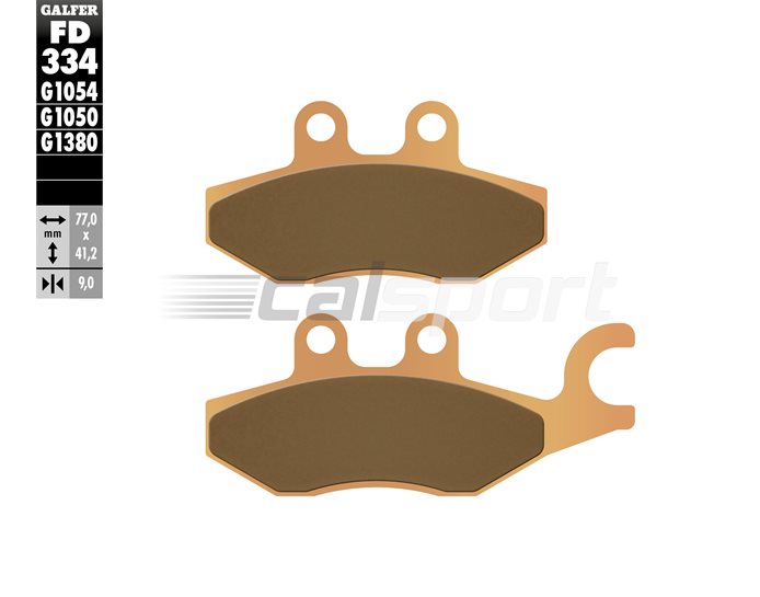 FD334-G1380 - Galfer Brake Pads, Front, Sinter Scooter - only RIGHT