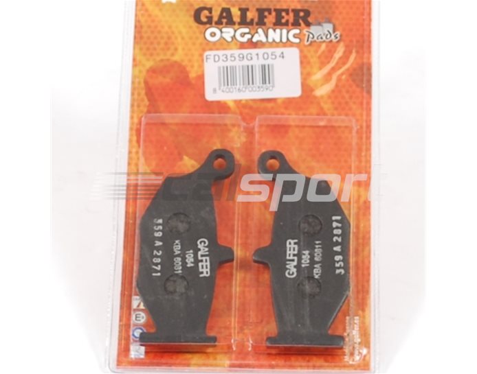 FD359-G1054 - Galfer Brake Pads, Rear, Semi Metal