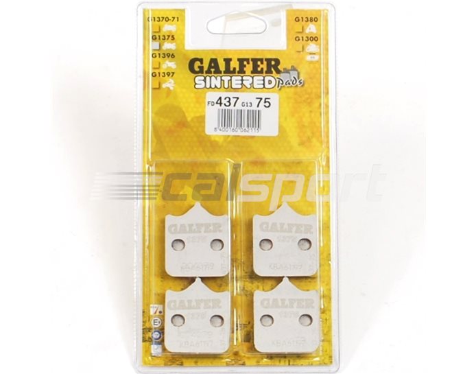 Galfer Brake Pads, Front, Sinter Sport - only Forged wheels