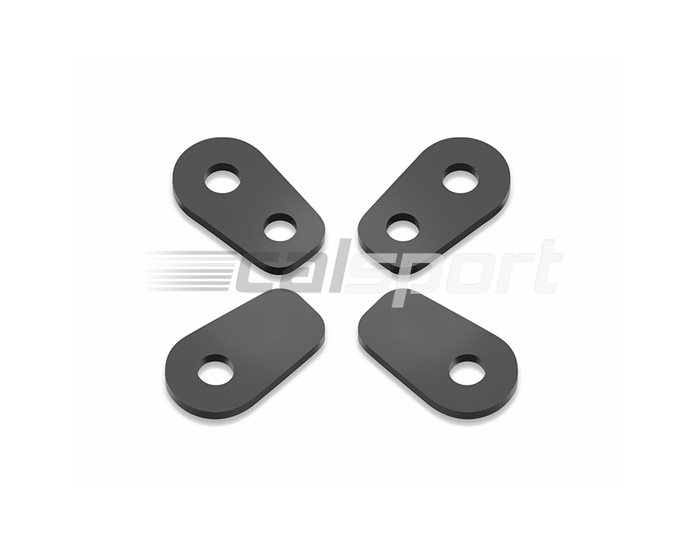 Rizoma Indicator Mounting Adapter - to fit Rizoma indicators to OEM number plate support